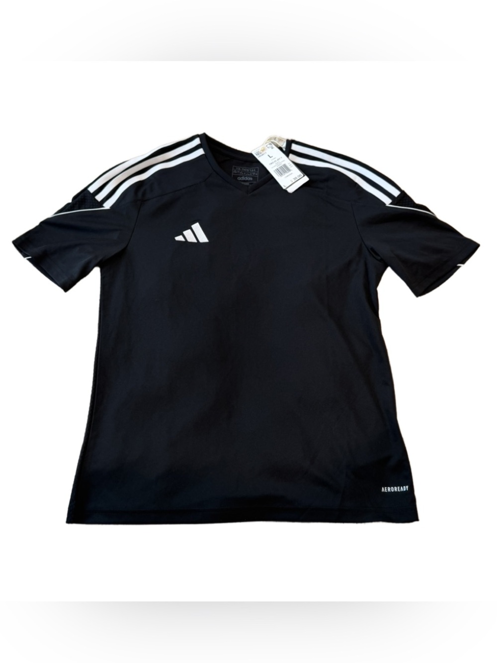 adidas TIRO 23 Black Jersey NWT Y Lg
